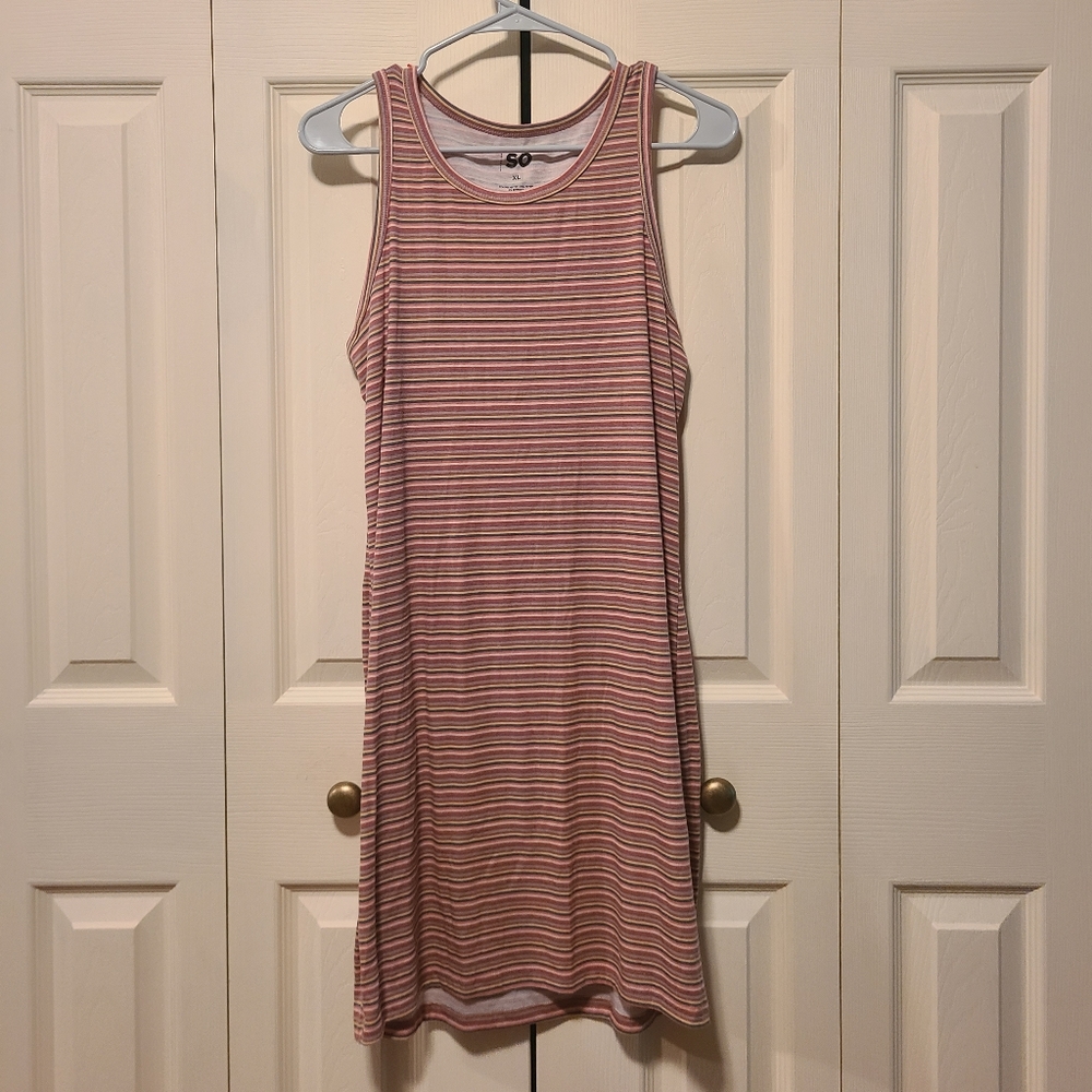 SO Striped Sun Dress